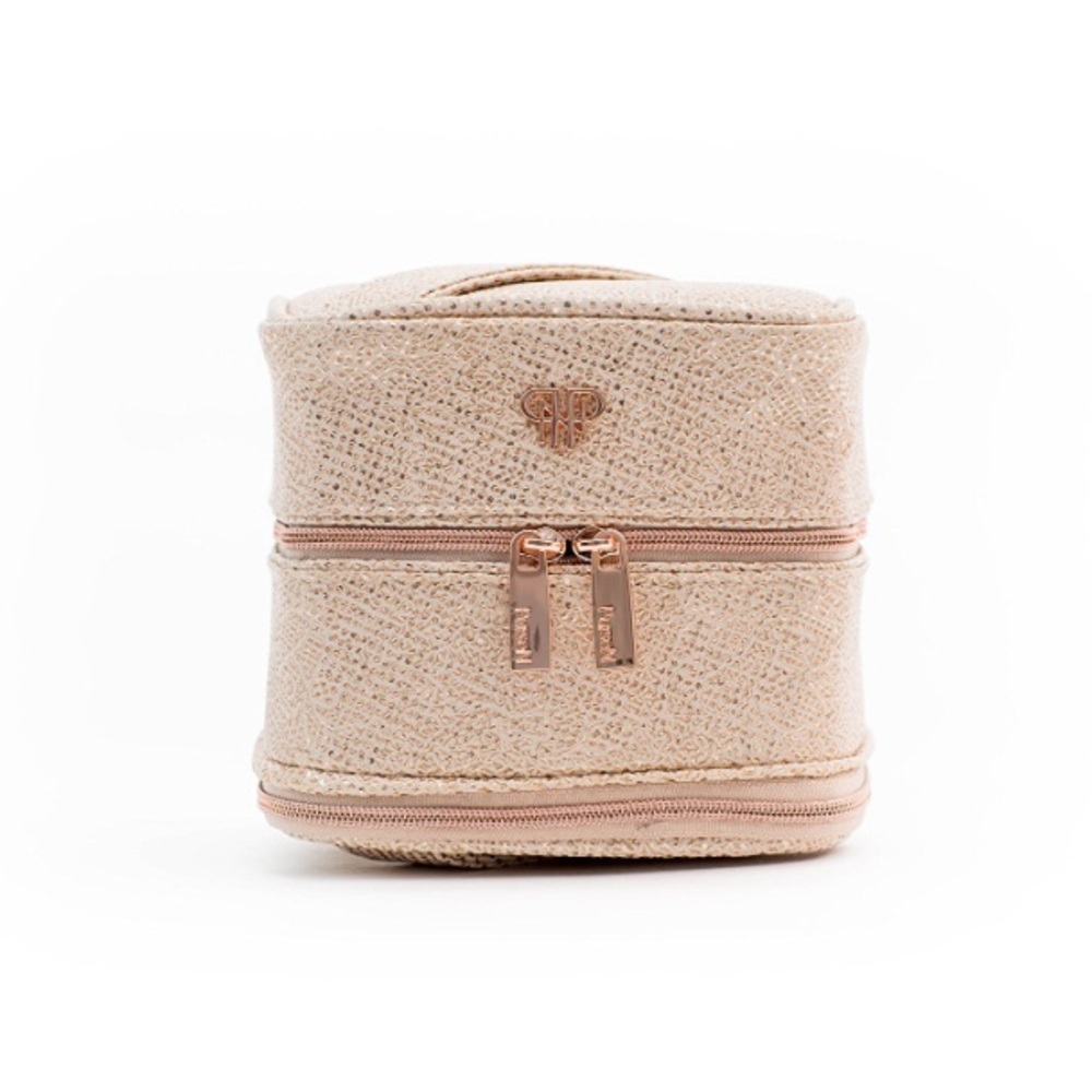 PurseN Tiara Weekender Jewelry Case Travel Organizer Christmas White Elephant